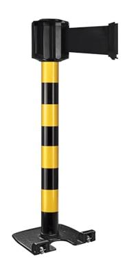 VISO RXLO1100NJBK Afzetpaal Riem- of kettinglengte 10 m (Ø x h) 80 mm x 111 cm VISO RXLO1100NJBK Afzetpaal Riem- of kettinglengte 10 m (Ø x h) 80 mm x 111 cm