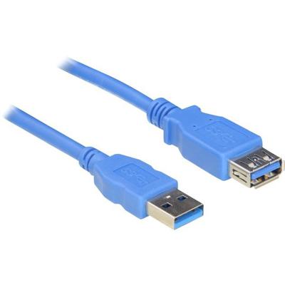 DeLOCK USB 3.0A male naar USB 3.0A female verlengkabel DeLOCK USB 3.0A male naar USB 3.0A female verlengkabel