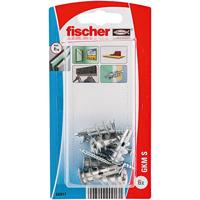 Fischer 090917 GKM S K NV Gipsplaatplug 31 mm 1 set(s) - thumbnail