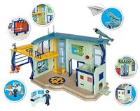 Dickie Toys Brandweerman Sam Politiebureau + Licht en Geluid - thumbnail