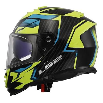 LS2 integraalhelm "ff800 storm ii tracker" helmet ff800 storm ii tracker m black/yellow