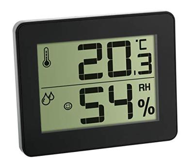 TFA Dostmann 30.5027.01 Thermo- en hygrometer Zwart