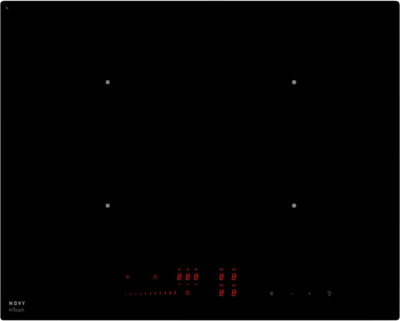 NOVY Inductie Power Zwart Ingebouwd Zone van inductiekookplaat 4 zone(s)