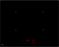 NOVY Inductie Power Zwart Ingebouwd Zone van inductiekookplaat 4 zone(s) - thumbnail