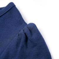 Kindershirt 140 marineblauw - thumbnail