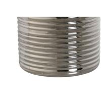 Wijnfleskoeler Home ESPRIT Gouden Zilverkleurig Roestvrij staal 12 x 12 x 18 cm - thumbnail