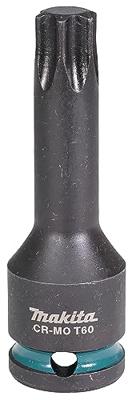 Makita Accessoires Slagschroefbit T60x78mm Impact Black 1/2" VK - E-19853