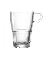 Leonardo Latte Macchiatoglazen Senso - Stapelbaar - 350 ml - 6 stuks - thumbnail