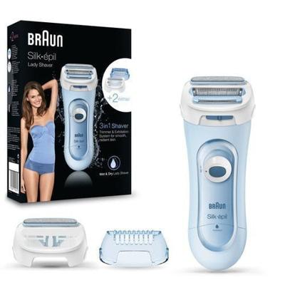 Braun ls5160 silk-epil 3in1 lady shaver blauw - thumbnail