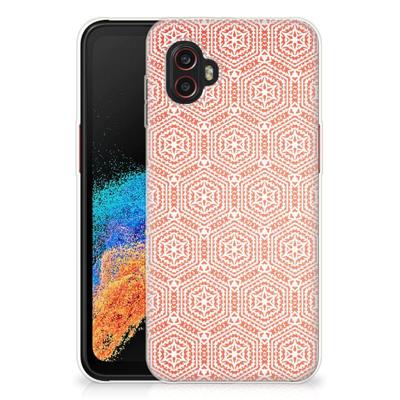 Samsung Galaxy Xcover 6 Pro | TPU bumper | Pattern Orange