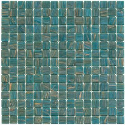 Mozaïek Amsterdam Goud 32.2x32.2 cm Glas Met Goud Ader En Turquoise The Mosaic Factory Mozaïek Amsterdam Goud 32.2x32.2 cm Glas Met Goud Ader En Turquoise The Mosaic Factory