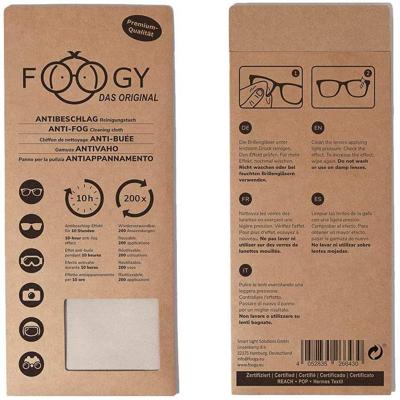 Foogy Anti-Fog Microfibre cleaning cloth