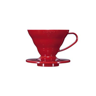 Hario V60 dripper plastic - maat 01 rood