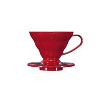 Hario V60 dripper plastic - maat 01 rood - thumbnail