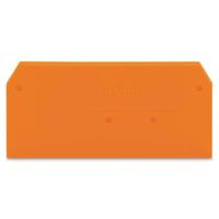 WAGO 279-328 Afsluit- en scheidingsplaat Oranje 100 stuk(s) - thumbnail
