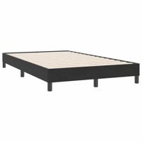 Bedframe zonder matras 120x220 cm fluweel zwart - thumbnail