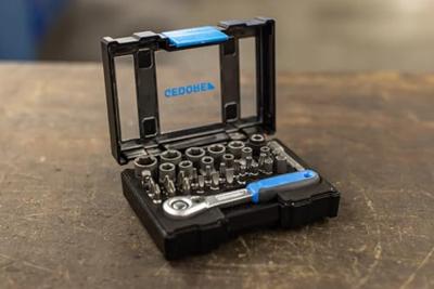 Gedore 666 U-20 | bitdopsleutelset 1/4" | 35 delig - 2998211