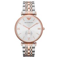 Emporio Armani Herenhorlogevan driekleurig staal met drie wijzers - tweekleurig AR1677 - thumbnail