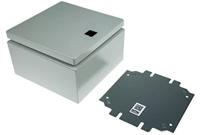 Rittal KX 1549.000 Installatiebehuizing, Wandbehuizing 200 x 200 x 120 Plaatstaal Grijs-wit (RAL 7035) 1 stuk(s) - thumbnail