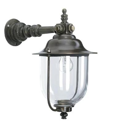 Bronzen buitenlamp Lindau hang L