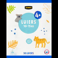 Jumbo Luiers Maat 4+ 1015 kg 38 Stuks - thumbnail