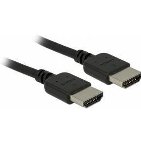 DeLOCK 85217 HDMI kabel 2 m HDMI Type A (Standaard) Zwart