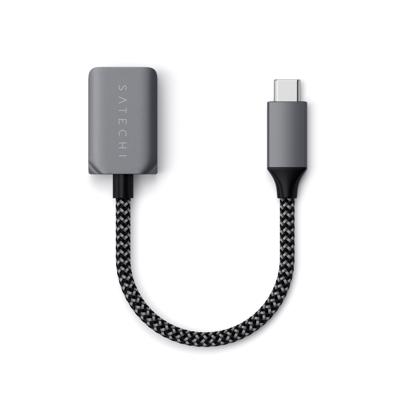 Satechi USB-C to USB-A 3.0 adapter cable - Space Gray Satechi USB-C to USB-A 3.0 adapter cable - Space Gray