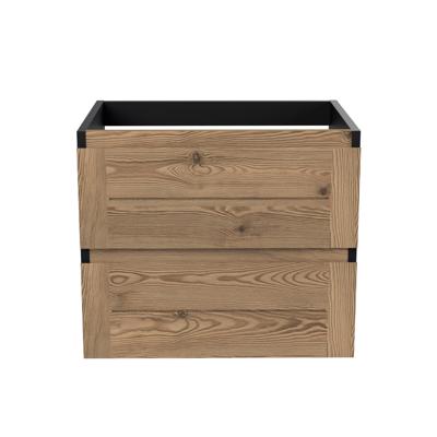 Onderkast Arcqua Nature 60 cm Eiken Mat Zwart Onderkast Arcqua Nature 60 cm Eiken Mat Zwart