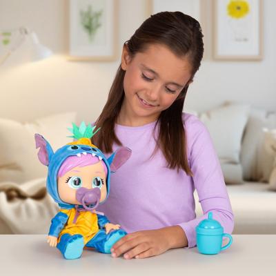 Imc Toys Cry babies loving care stitch babypop - 26,5cm Imc Toys Cry babies loving care stitch babypop - 26,5cm