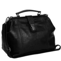 Chesterfield Dokterstas Schoudertas Shaun Zwart - thumbnail