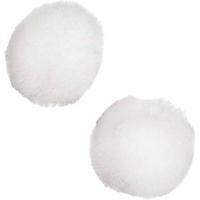Creativ Company Pom-poms, d 15 mm, wit, 200 stuk/ 1 doos - thumbnail