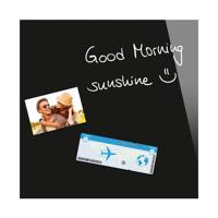 Sigel SI-B1101 Glasmagneetbord Be!Board 450x450mm Zwart - thumbnail