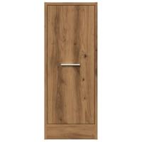 Apothekerskast 30x41x77,5 cm bewerkt hout artisanaal eikenkleur - thumbnail