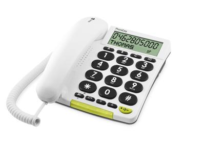 Doro PhoneEasy 312cs snoergebonden telefoon met groot display