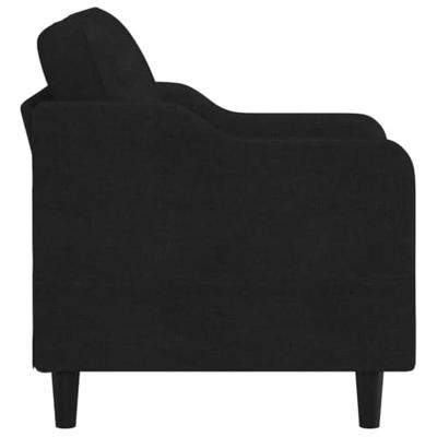 Fauteuil 60 cm stof zwart Fauteuil 60 cm stof zwart