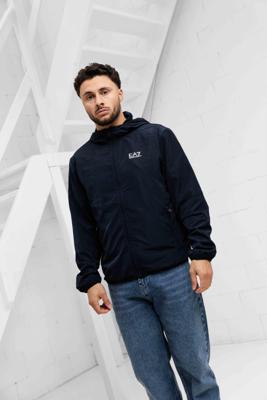 EA7 Emporio Armani 8NPB22 PNGRZ Zomerjas Heren Donkerblauw - Maat XL - Kleur: Donkerblauw | Soccerfanshop