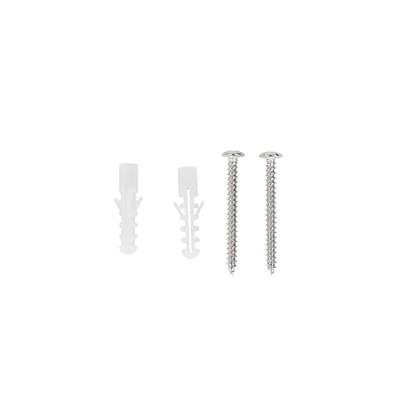 QAZQA Moderne buitenlamp paal staal 45 cm IP44 - Rox