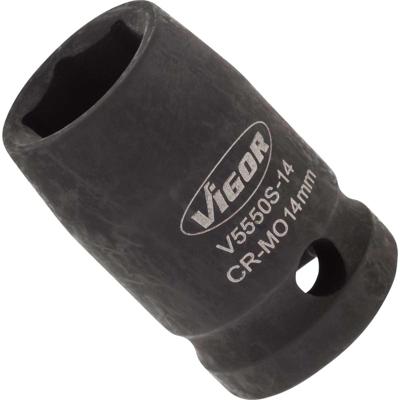 Vigor V5550S-14 Dop (zeskant) Kracht-dopsleutelinzet 14 mm 1/2 (12.5 mm) Vigor V5550S-14 Dop (zeskant) Kracht-dopsleutelinzet 14 mm 1/2 (12.5 mm)