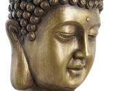 Grondlegger DKD Home Decor Glasvezel Gouden Boeddha Orientaals (25 x 25 x 36 cm) - thumbnail