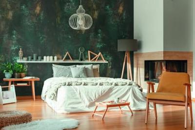 Livingwalls The Wall II - Zwart - Metallic - 392321