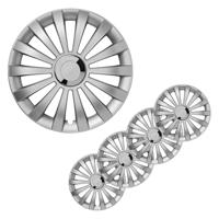 ProPlus wieldoppen 4 st meridian 16'' zilverkleurig - thumbnail