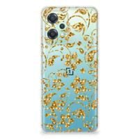 OnePlus Nord CE 2 Lite | TPU Case | Gouden Bloemen - thumbnail