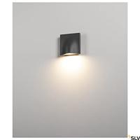 SLV VILUA S 1002503 LED-buitenlamp (wand) LED vast ingebouwd 8.3 W Antraciet - thumbnail