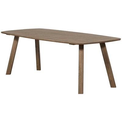 Woood Tablo eettafel Deens ovaal 220x100 cm Cashmere Brown