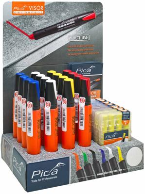 Pica Permanent etalage opstelling VISOR 990/1