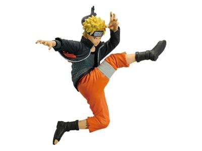 Naruto Shippuden Vibration Stars Figure - Naruto Uzumaki Flying Kick