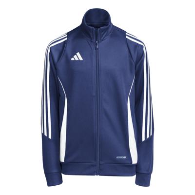 adidas Tiro 24 Trainingsjack Kids Donkerblauw Wit adidas Tiro 24 Trainingsjack Kids Donkerblauw Wit
