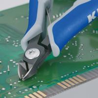 Knipex 79 12 125 79 12 125 Elektronica en fijnmechanica Zijkniptang Met facet 125 mm - thumbnail