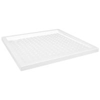 Douchebak met noppen 80x80x4 cm ABS wit - thumbnail