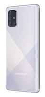 Samsung Galaxy A71 (16,95 cm (6,7 inch) 128 GB intern geheugen, 6 GB RAM, Dual SIM, Android, Duitse versie, Prism Crush Zilver - thumbnail